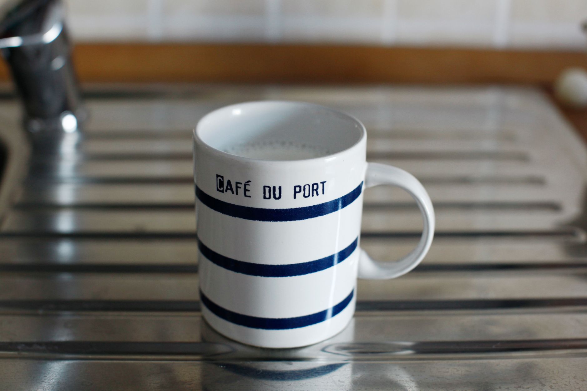 évier café canalisation